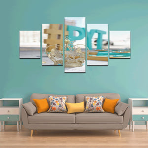 PYT Canvas Wall Art Z (5 pieces)