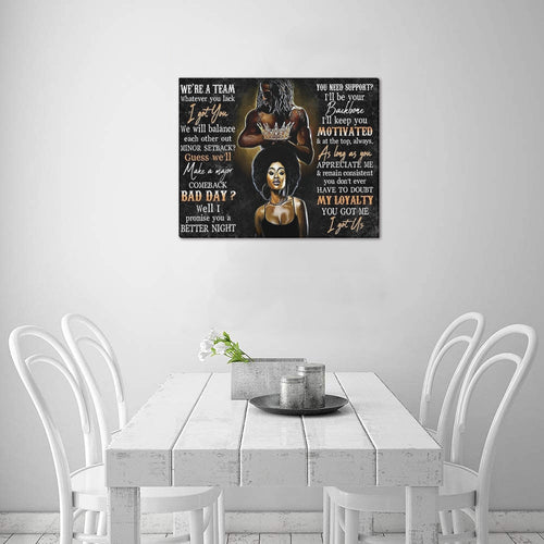 Team Frame Canvas Print 20