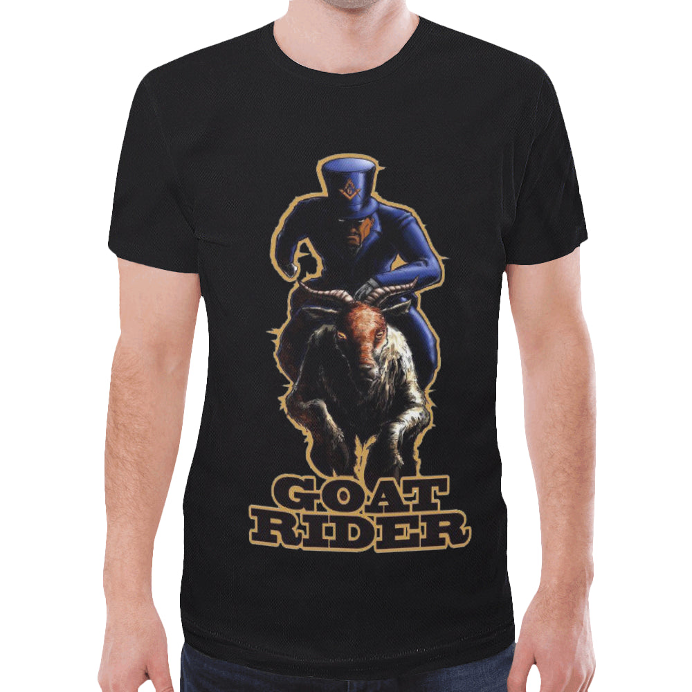 goatrider2 New All Over Print T-shirt for Men (Model T45)