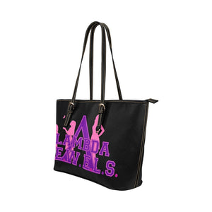 Jewels Leather Tote Bag/Large (Model 1651)