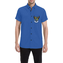 Load image into Gallery viewer, preacher Men&#39;s All Over Print Short Sleeve Shirt (Model T53)