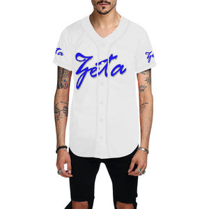 Zeta All Over Print Baseball Jersey for Men (Model T50)