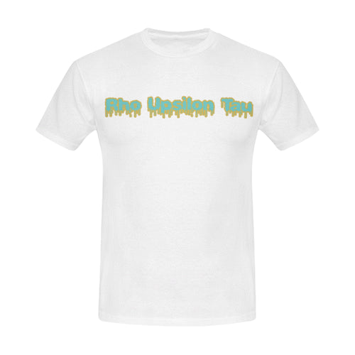 White Pyt All Over Print T-Shirt for Men (USA Size) (Model T40)