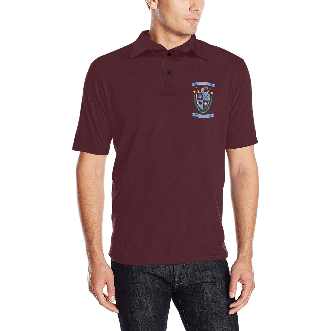 KAO Men's All Over Print Polo Shirt (Model T55)