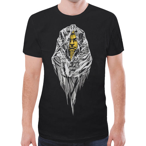 Alpha New All Over Print T-shirt for Men (Model T45)