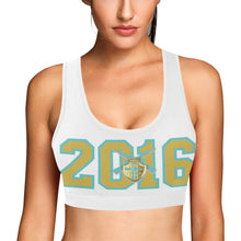 Load image into Gallery viewer, pyt Women&#39;s All Over Print Sports Bra (Model T52)