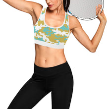 Load image into Gallery viewer, PYT Women&#39;s All Over Print Sports Bra (Model T52)