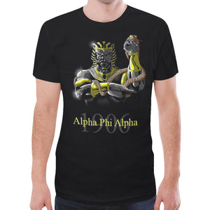 Alpha New All Over Print T-shirt for Men (Model T45)