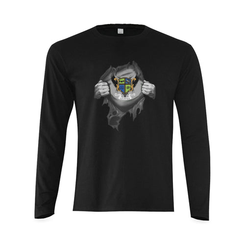 SAG Sunny Men's T-shirt (long-sleeve) (Model T08)