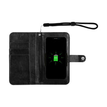 Load image into Gallery viewer, oes Flip Leather Purse for Mobile Phone/Small (Model 1704)