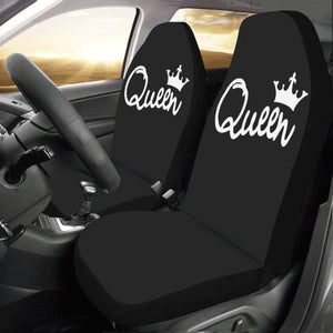 queen white Car Seat Covers (Set of 2)