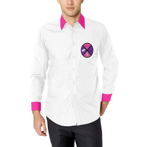 lss Men's All Over Print Casual Dress Shirt (Model T61)
