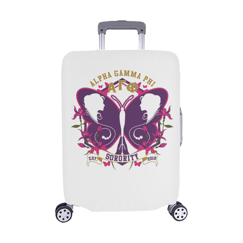 Alpha Gamma Phi Luggage Cover/Medium 28.5'' x 20.5''