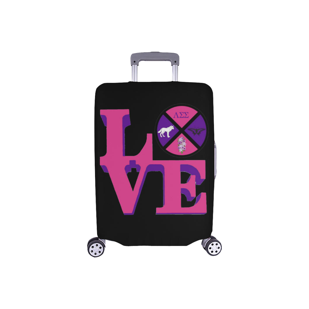 lambda sigma sigma Luggage Cover/Small 24'' x 20''