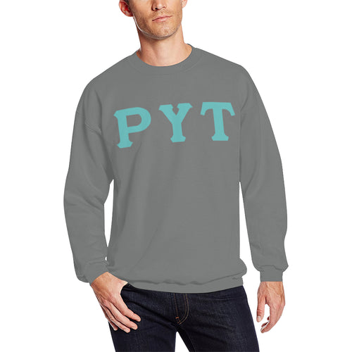 PYT All Over Print Crewneck Sweatshirt for Men (Model H18)