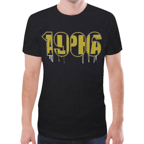 Alpha New All Over Print T-shirt for Men (Model T45)