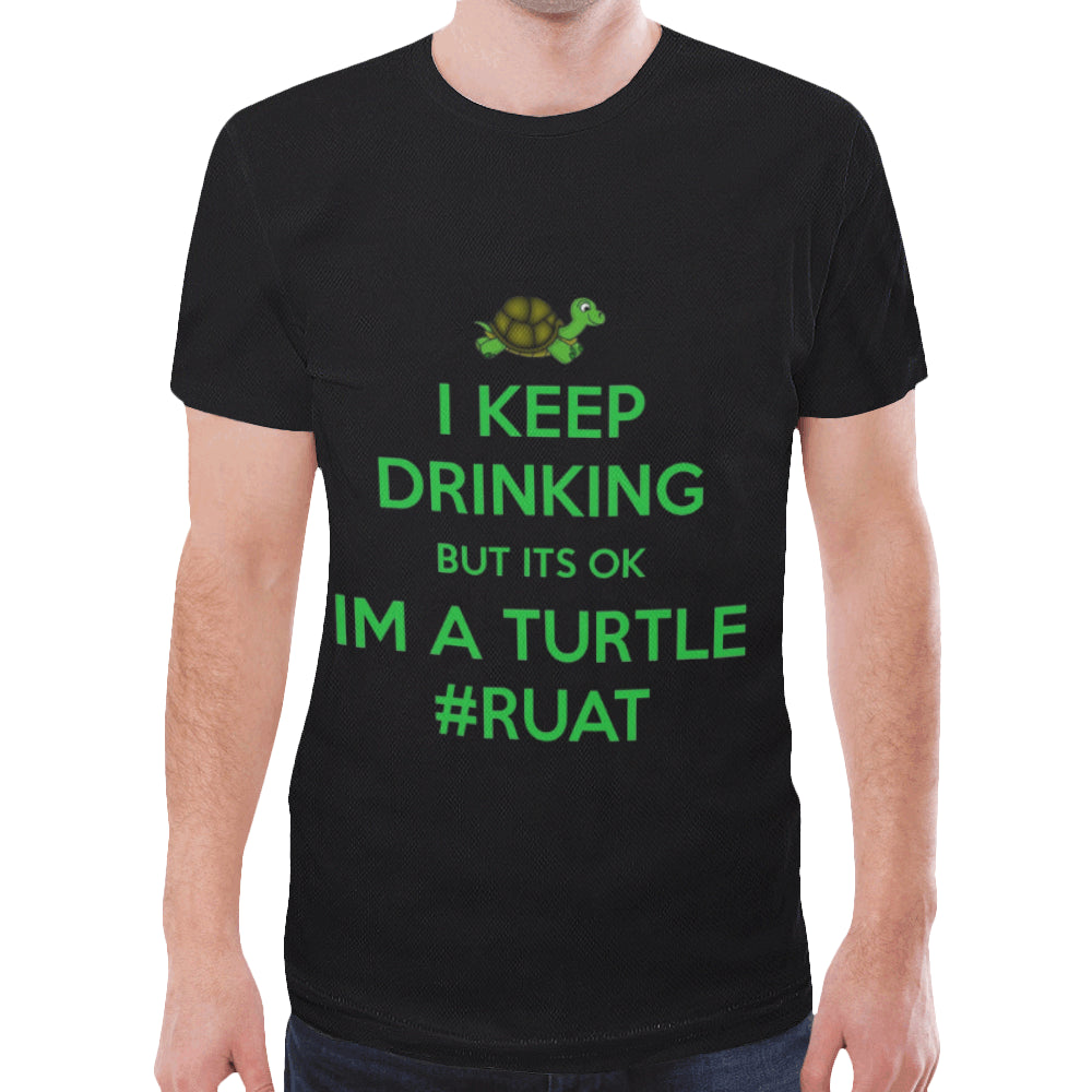keep drinking New All Over Print T-shirt for Men (Model T45)