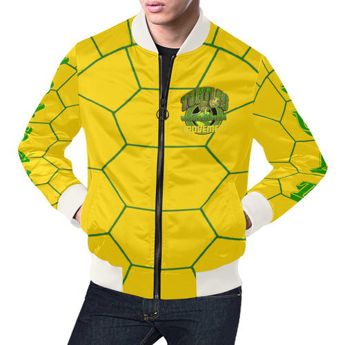 turtles All Over Print Bomber Jacket for Men (Model H19)