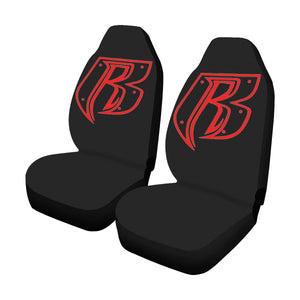red RR Car Seat Covers (Set of 2)