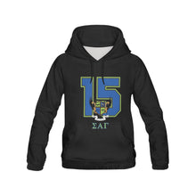Load image into Gallery viewer, 15 with crest All Over Print Hoodie for Men (USA Size) (Model H13)