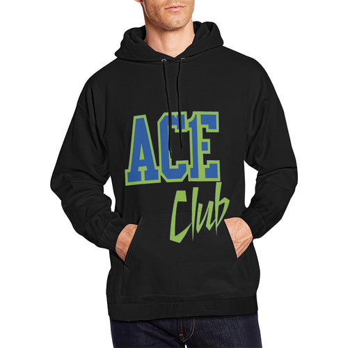 Ace club All Over Print Hoodie for Men (USA Size) (Model H13)