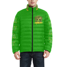 Load image into Gallery viewer, turtle Men&#39;s Stand Collar Padded Jacket (Model H41)