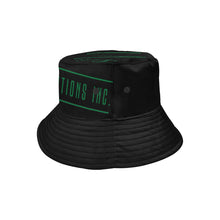 Load image into Gallery viewer, Uncommon Solutions black All Over Print Bucket Hat for Men