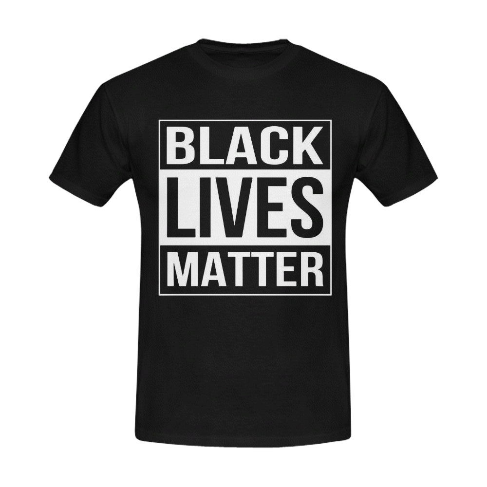 black lives matter Men's T-Shirt in USA Size (Front Printing Only)