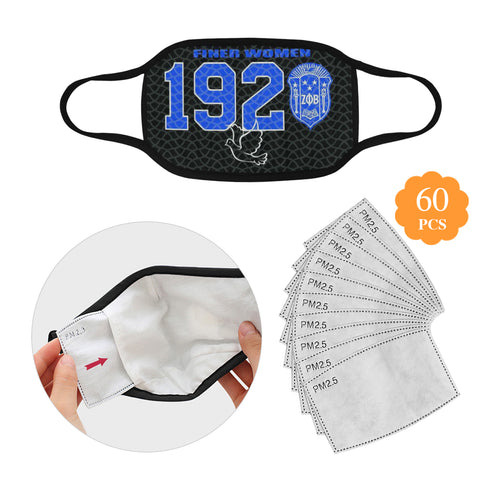 zeta Mouth Mask (60 Filters Included)