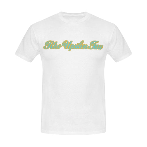 White Pyt All Over Print T-Shirt for Men (USA Size) (Model T40)