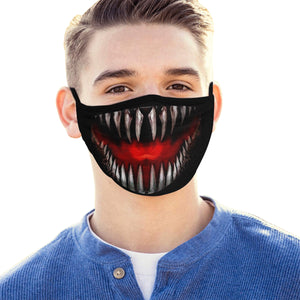 teeth Mouth Mask (Pack of 3)
