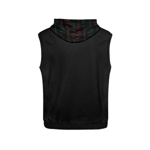 Uncommon Solutions All Over Print Sleeveless Hoodie for Men (Model H15)