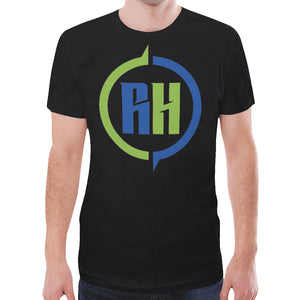 sag RH New All Over Print T-shirt for Men/Large Size (Model T45)