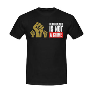 Black lives Men's T-Shirt in USA Size (Front Printing Only)