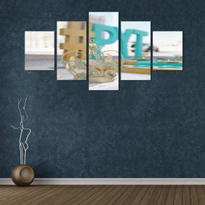 PYT Canvas Wall Art Z (5 pieces)