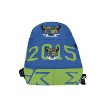 Load image into Gallery viewer, Blue and Green backpack Unisex Classic Backpack (Model 1673)