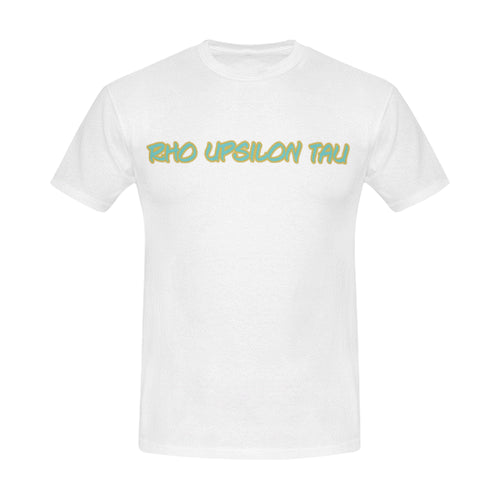 White Pyt All Over Print T-Shirt for Men (USA Size) (Model T40)