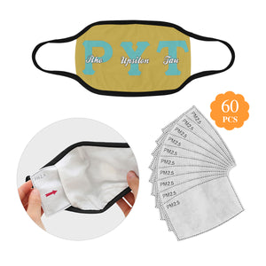 pyt Mouth Mask (60 Filters Included)