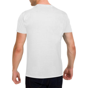 pbs Men's Heavy Cotton T-Shirt (White-Two Side Printing)