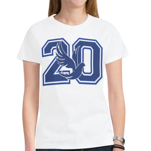 Zeta New All Over Print T-shirt for Women (Model T45)