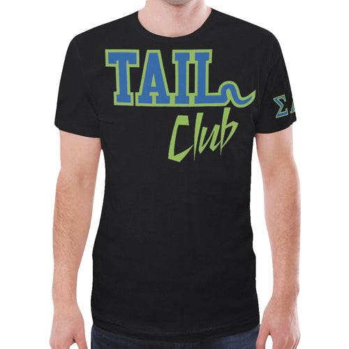 SAG New All Over Print T-shirt for Men/Large Size (Model T45)