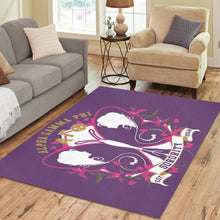 Load image into Gallery viewer, Alpha Gamma Phi Area Rug7&#39;x5&#39;