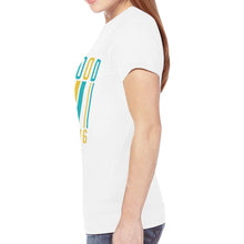 Load image into Gallery viewer, PYT white New All Over Print T-shirt for Women (Model T45)