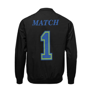 Match All Over Print Bomber Jacket for Men (Model H19)