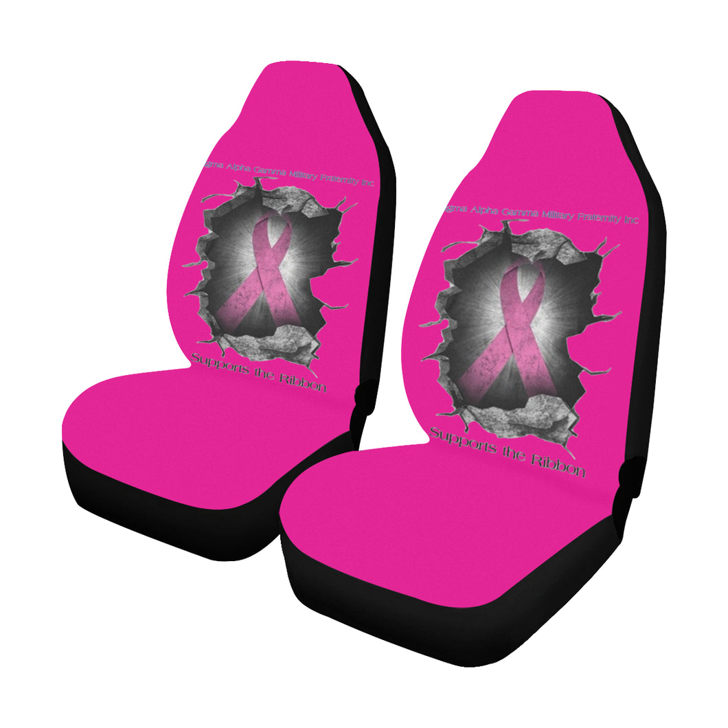 breast cancer breakout Car Seat Covers (Set of 2)