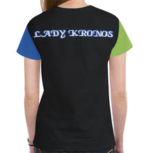 Load image into Gallery viewer, lady kronos New All Over Print T-shirt for Women (Model T45)