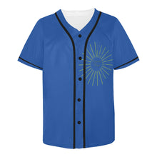 Load image into Gallery viewer, Gamma Ray blue All Over Print Baseball Jersey for Men (Model T50)