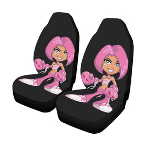 fight cancer Car Seat Covers (Set of 2)
