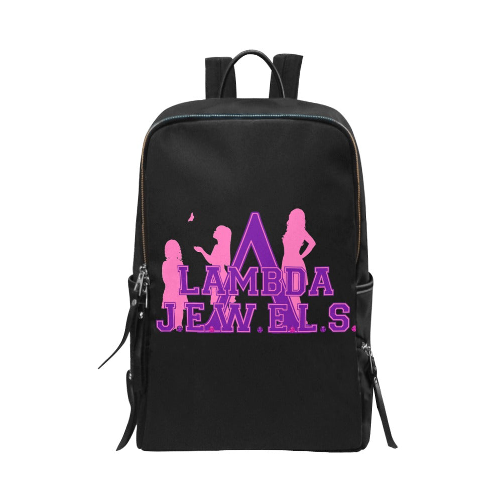 Jewels Unisex Slim Backpack (Model 1664)