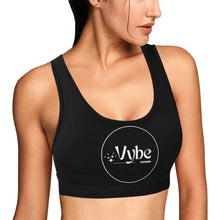 Load image into Gallery viewer, vybe Women&#39;s All Over Print Sports Bra (Model T52)